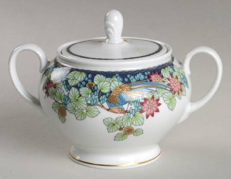 Tropical Dusk Sugar Bowl & Lid