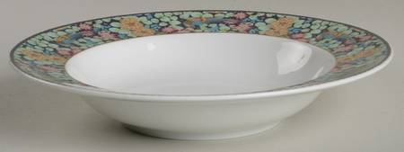 Tropical Dusk Rim Soup Bowl