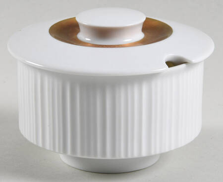 Variation Gold Sugar Bowl & Lid