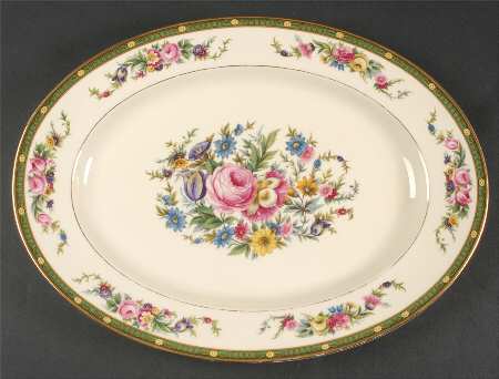 Valencia 15" Oval Serving Platter