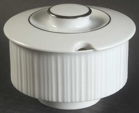 Variation Platinum Sugar Bowl & Lid