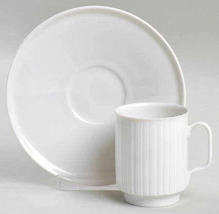 Variations Footed Demitasse Cup & Saucer Set
