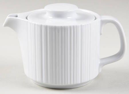 Variation White (Restaurant) Individual Teapot & Lid