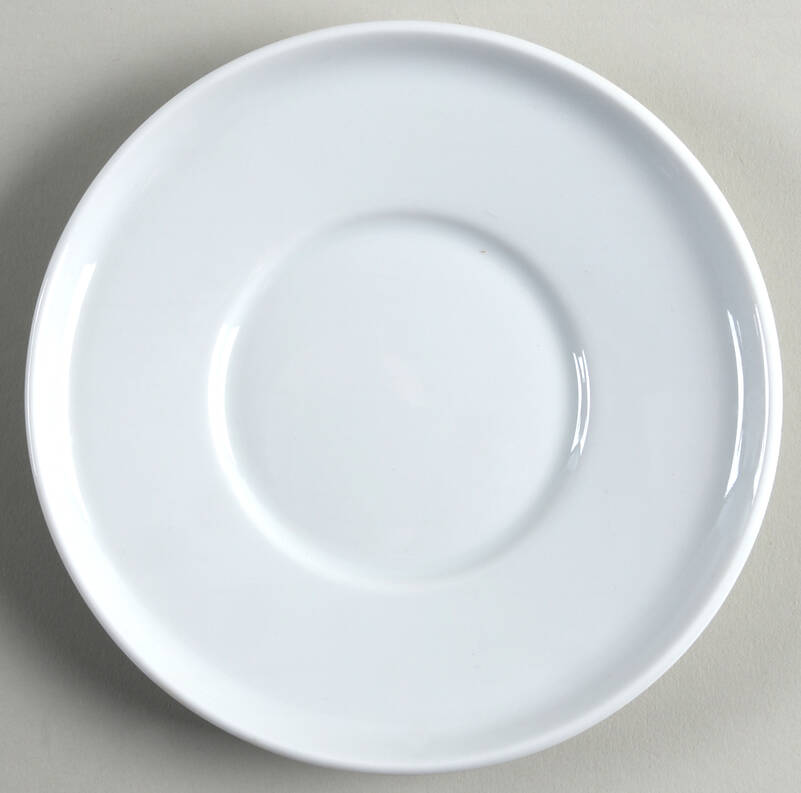 Variation White (Restaurant) Saucer for Flat Cup