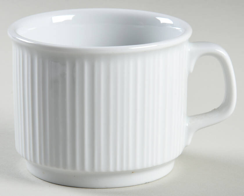 Variation White (Restaurant) Flat Cup