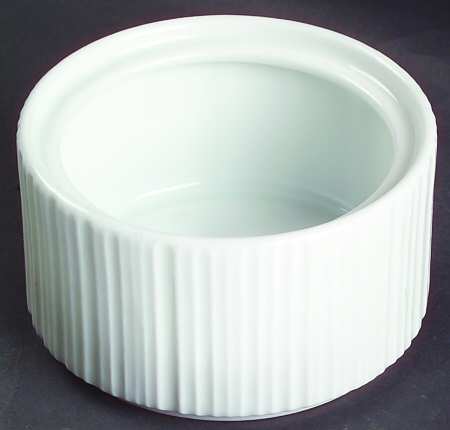 Variation White (Restaurant) Sugar Bowl No Lid