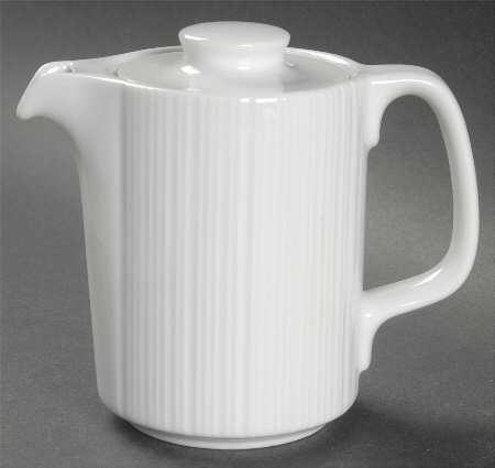 Variation White (Restaurant) Creamer & Lid