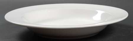 Variation White (Restaurant) Large Rim Soup Bowl