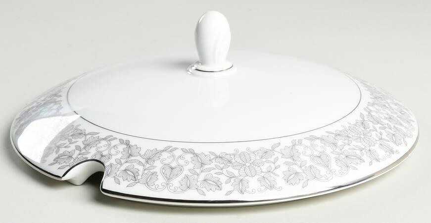 Venetian (Platinum Trim) Lid for Tureen