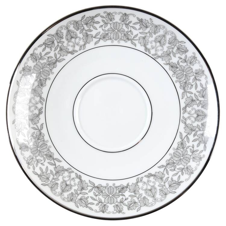 Venetian (Platinum Trim) Saucer