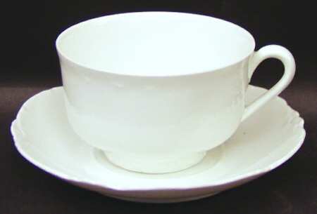 Versailles Flat Cup & Saucer Set