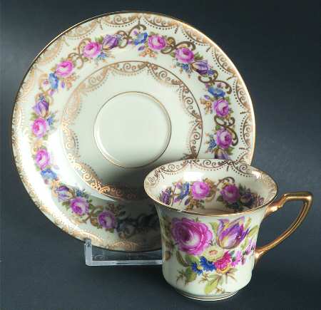 Vienna Flat Demitasse Cup & Saucer Set by Rosenthal - Continental