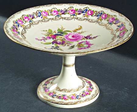 Vienna Round Compote (Height X Width)