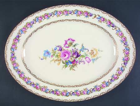 Vienna 18" Oval Serving Platter