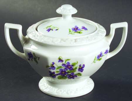 Violetta Sugar Bowl & Lid