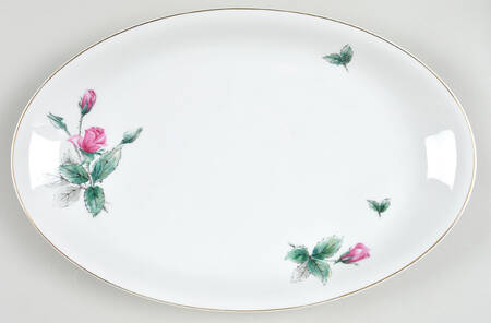 Victoria Rose 13" Oval Serving Platter