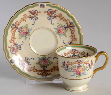 Westbury Footed Demitasse Cup & Saucer Set