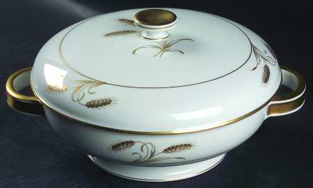 Wheatfield Round Covered Vegetable