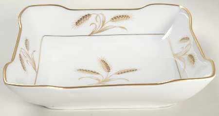 Wheatfield 7" Square Vegetable Bowl