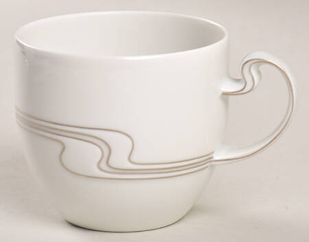 White Gold Flat Cup