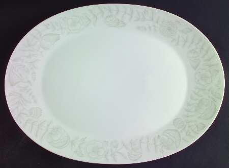 Whisper 15" Oval Serving Platter