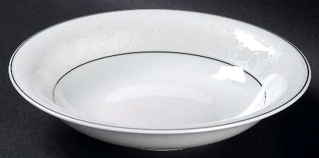 White Velvet (Platinum) Fruit/Dessert (Sauce) Bowl