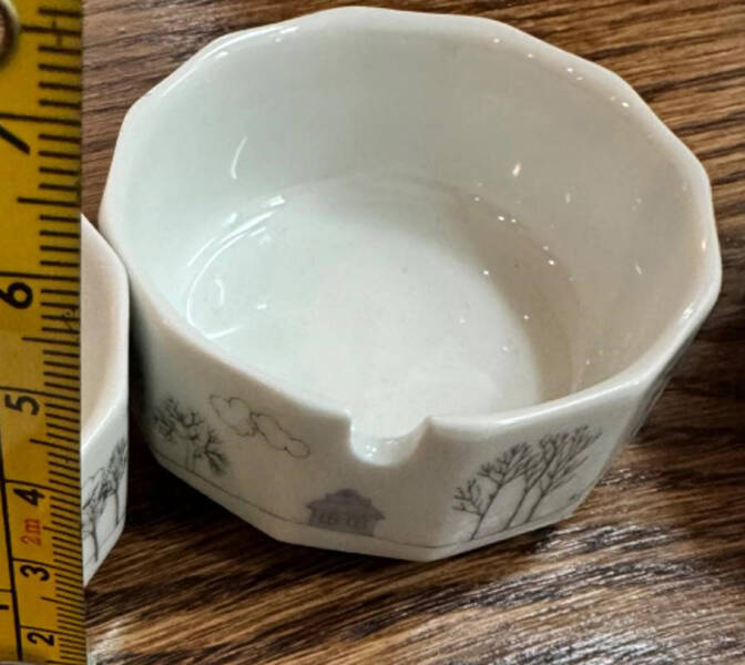 Winter Journey 2" Ashtray