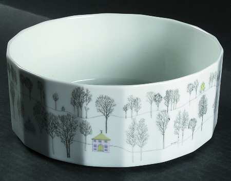 Winter Journey 8" Round Vegetable Bowl