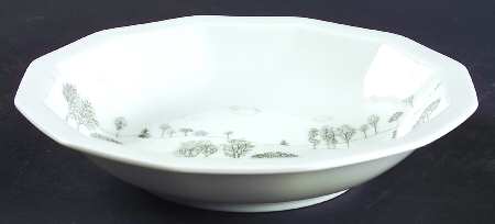 Winter Journey Rim Soup Bowl