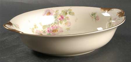 Wild Rose 9" Round Vegetable Bowl
