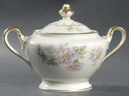 Wild Rose Sugar Bowl & Lid