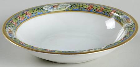 Woodland Birds Rim Fruit/Dessert (Sauce) Bowl