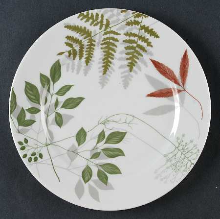 Woodland Ferns (Aida) Salad Plate