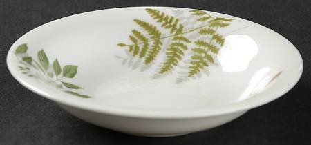 Woodland Ferns (Aida) Fruit/Dessert (Sauce) Bowl