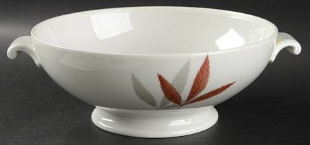 Woodland Ferns (Aida) Round Vegetable No Lid