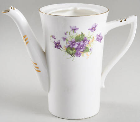 Violet (Scalloped) Coffee Pot No Lid
