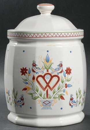 American Scenic Large Canister & Lid