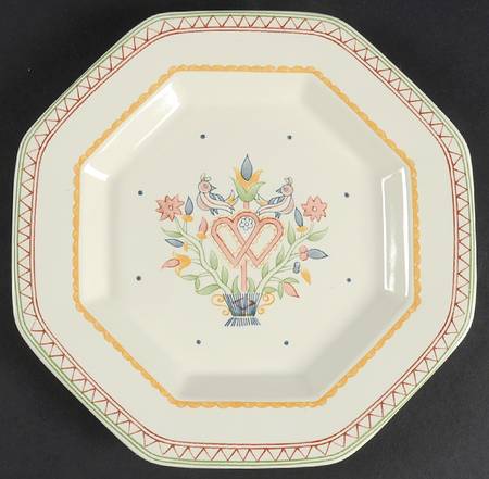American Scenic Salad Plate