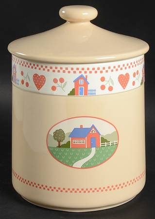 Heart and Home Extra Large Canister & Lid