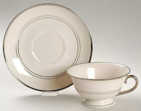 Antoinette Footed Cup & Saucer Set