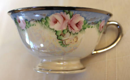 Blue Grace Footed Cup
