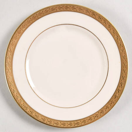 Laurel (Gold Trim) Bread & Butter Plate by Ransgil