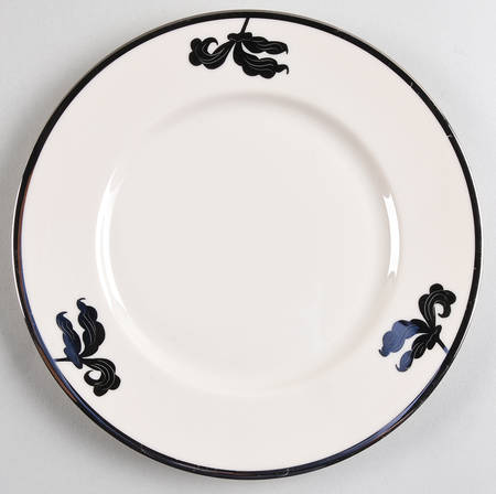 Platinum Orchid Salad Plate