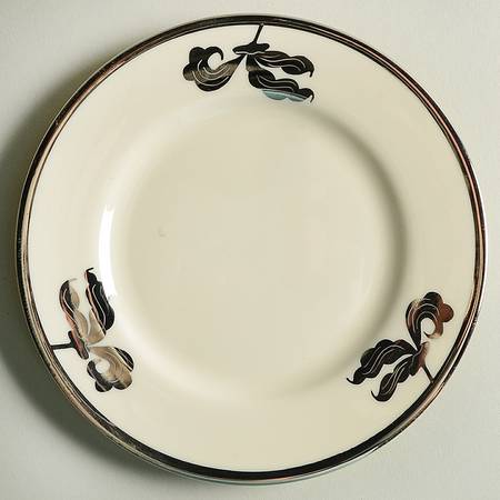 Platinum Orchid Bread & Butter Plate