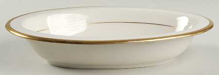 Wilshire Gold 10" Oval Vegetable Bowl