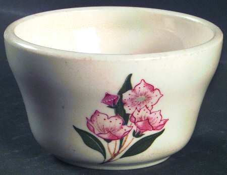 Mountain Laurel (Pennsylvania) Flat Bouillon Cup