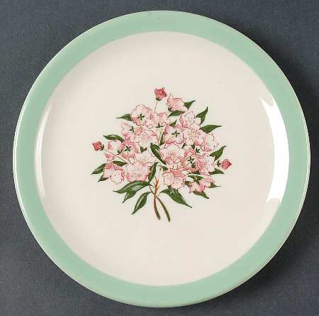 Mountain Laurel (Pennsylvania) Salad Plate