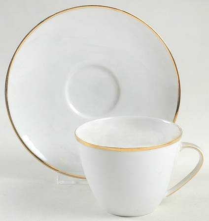 RBA2 Flat Cup & Saucer Set