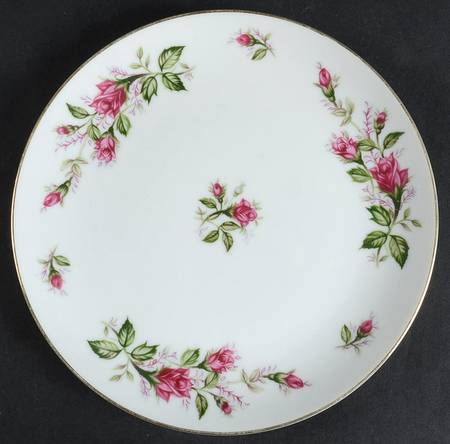 Dawn Rose Salad Plate
