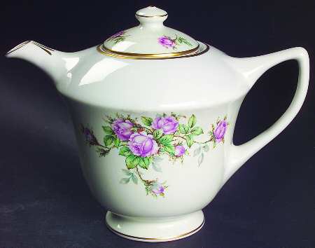 Classic Rose Teapot & Lid